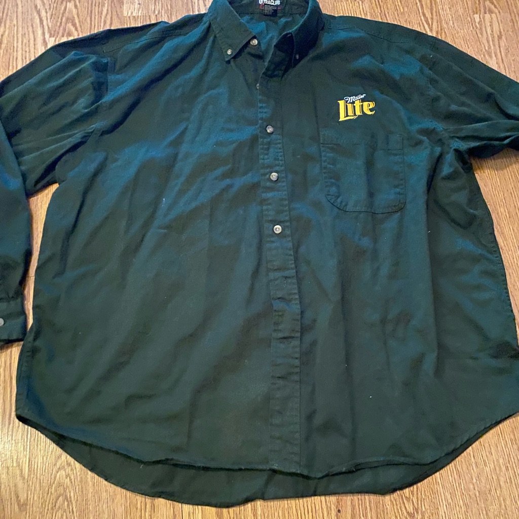 Miller Lite Button Down Jacket